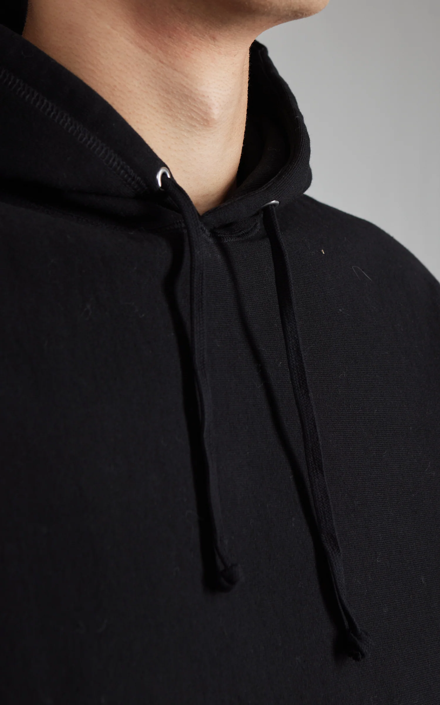 House Of Blanks Heavyweight Pullover Hoodie Black - Image 5