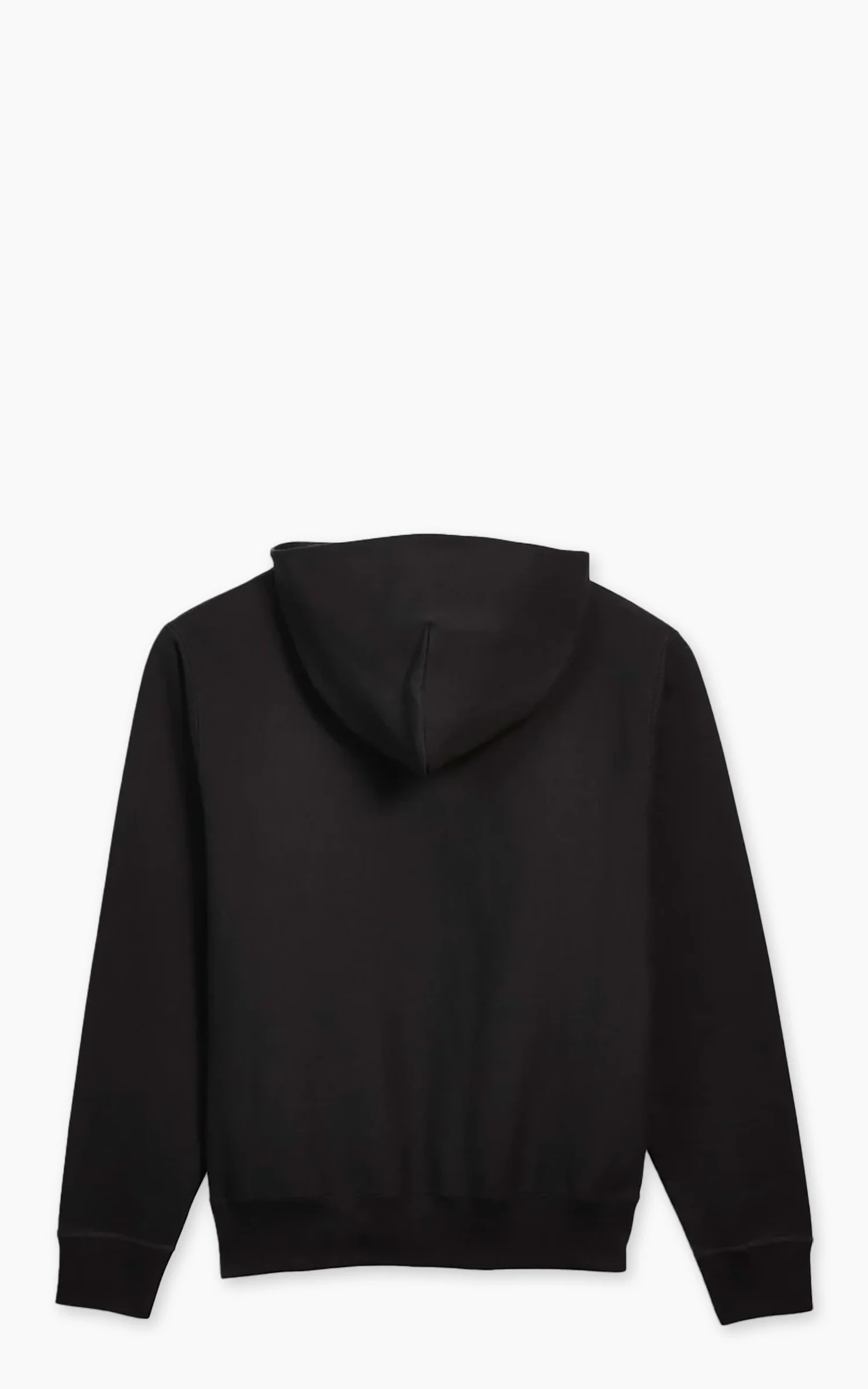 House Of Blanks Heavyweight Relaxed Fit Hooded Sweatshirt Black - Image 3