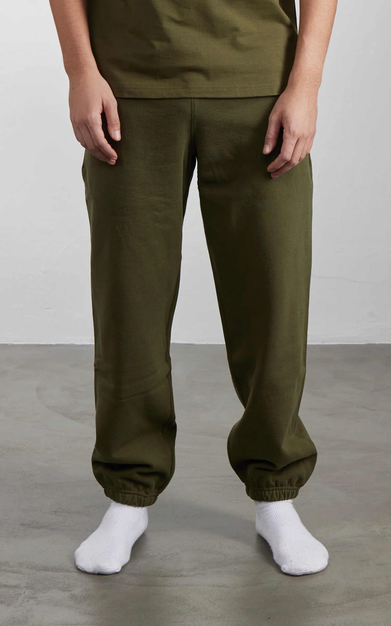 House Of Blanks Heavyweight Sweatpant Olive Drab - Image 2
