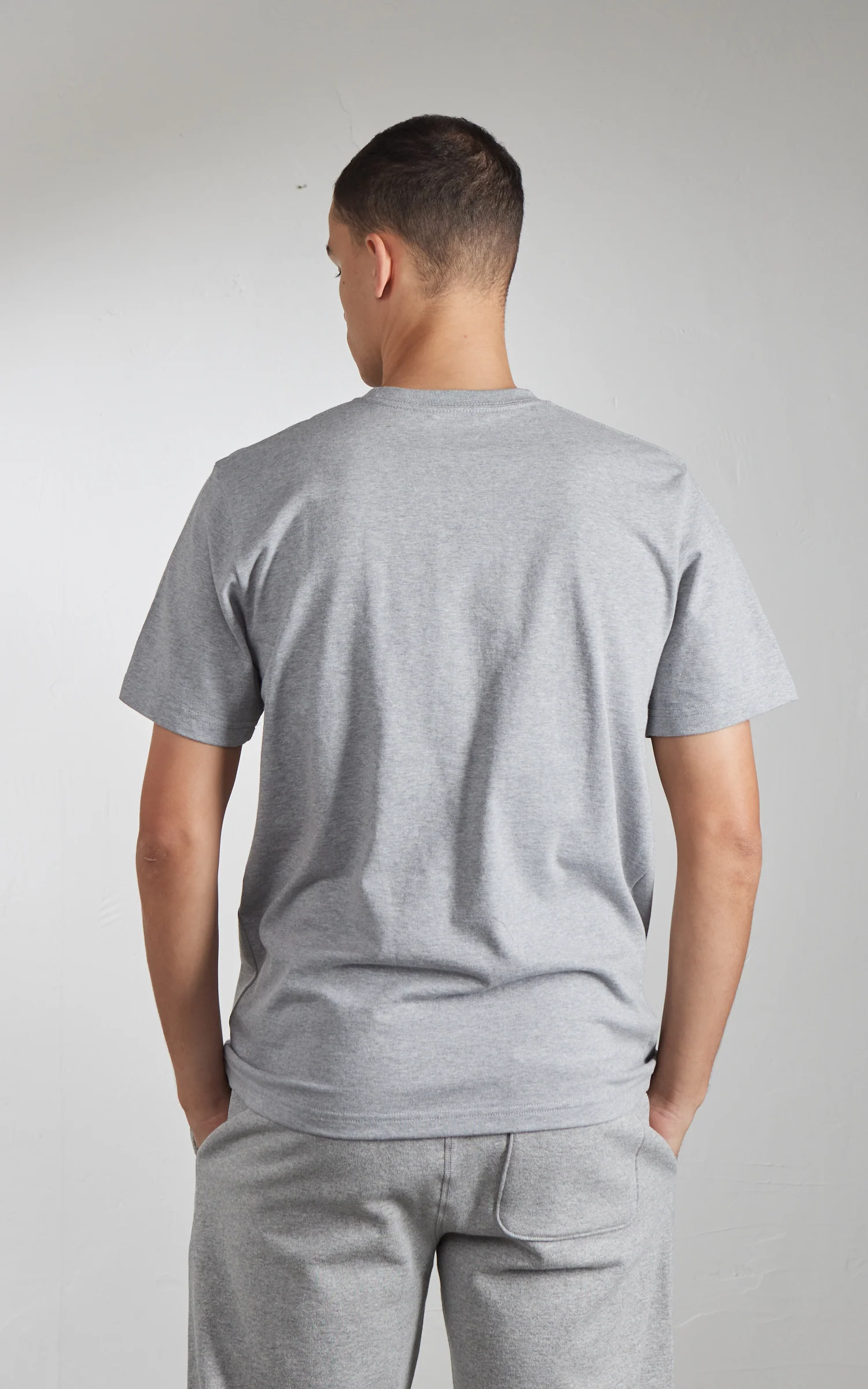 House Of Blanks Heavyweight T-Shirt 2-Pack Heather Grey - Image 4