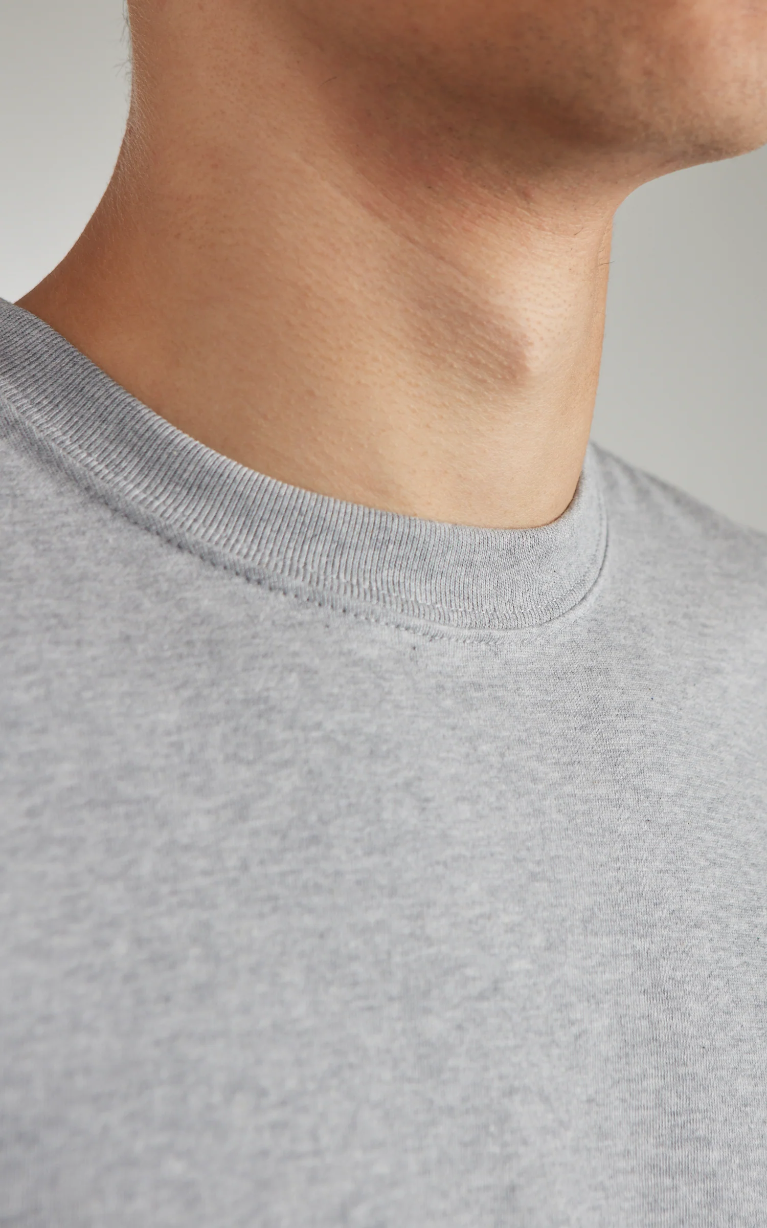 House Of Blanks Heavyweight T-Shirt 2-Pack Heather Grey - Image 5
