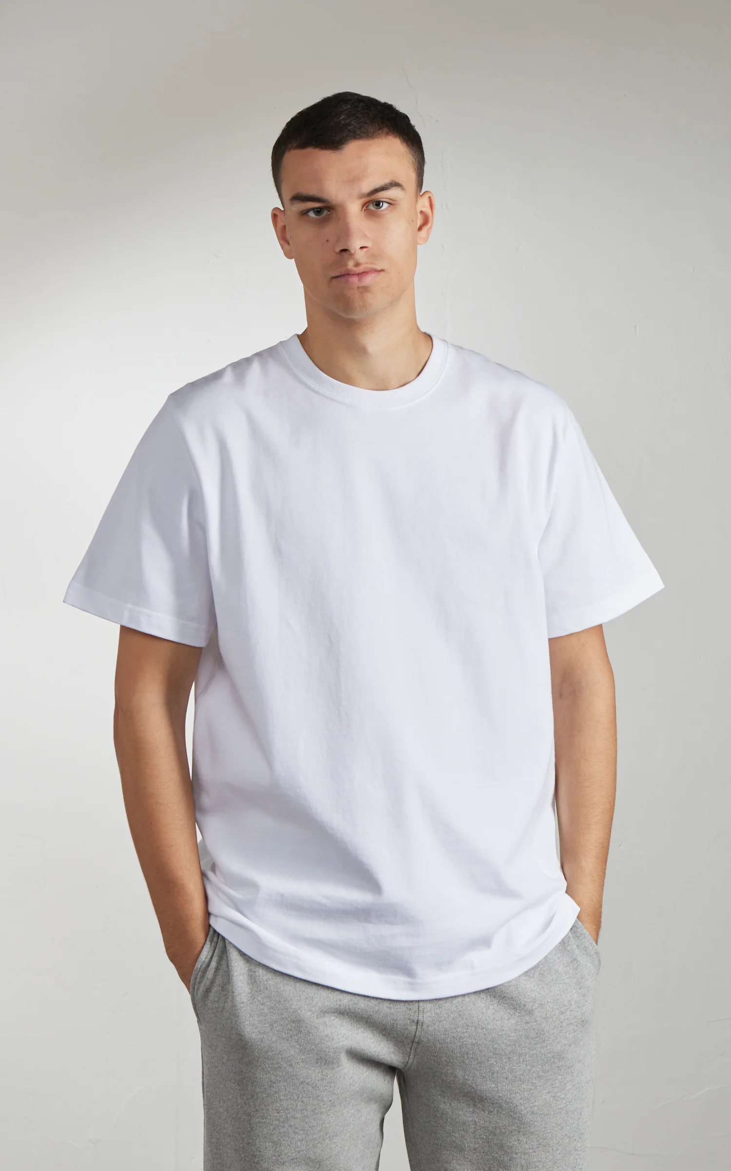 House Of Blanks Heavyweight T-Shirt White - Image 3