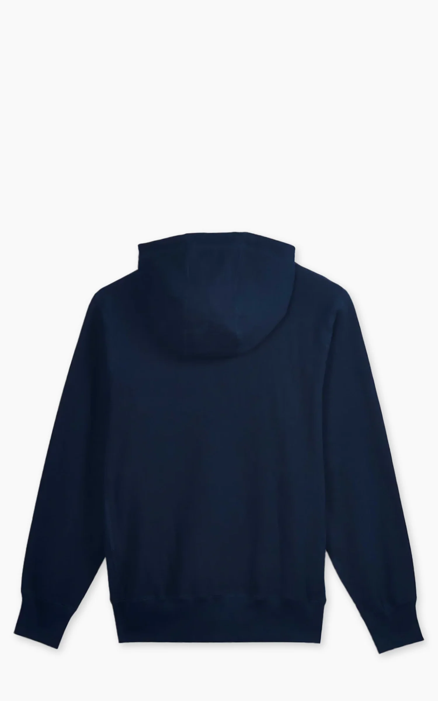 House Of Blanks Heavyweight Zip Hooded Sweatshirt Navy - Image 3