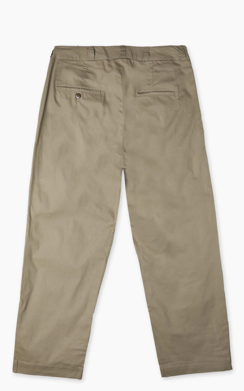 60s Army Chino Pants Khaki - Image 6