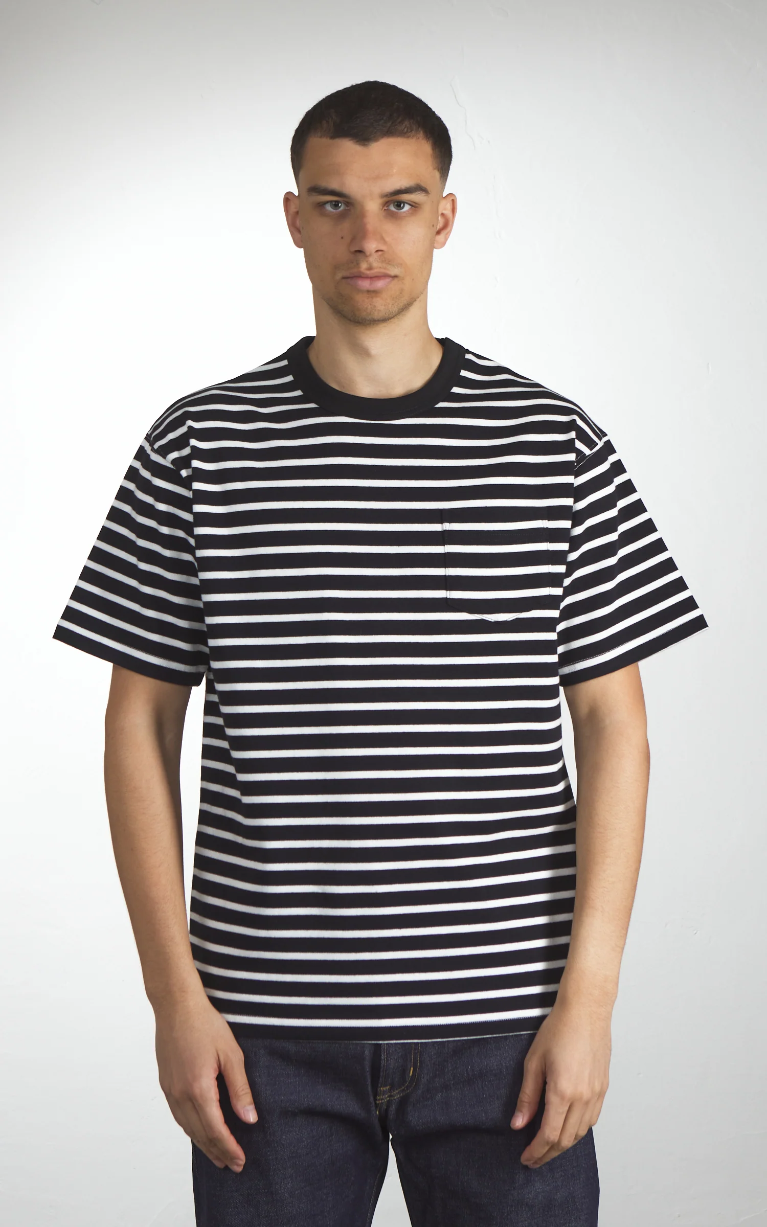 Houston Border S/S T-Shirt Black - Image 2