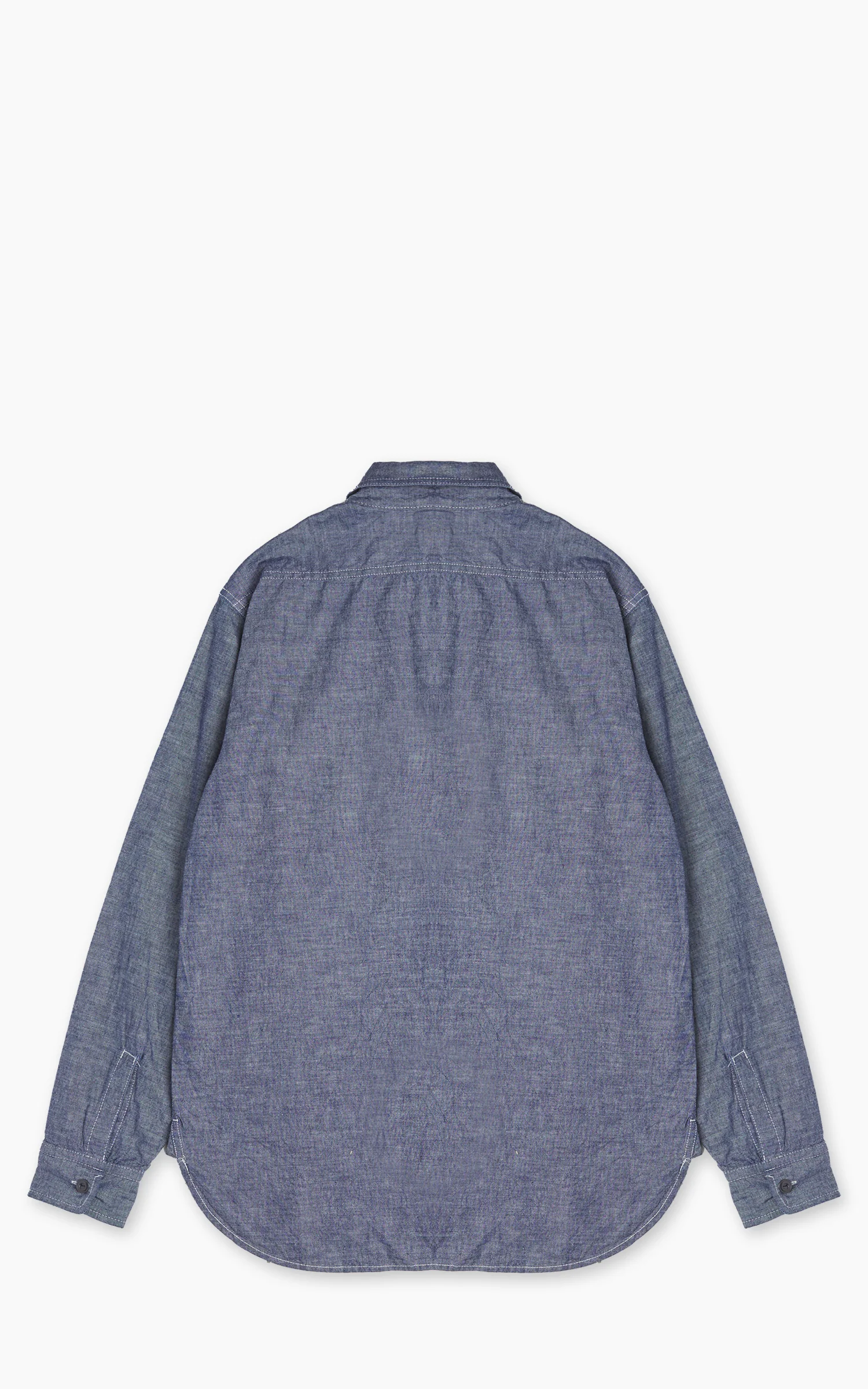Houston Chambray Shirt Selvedge One Wash Indigo - Image 2