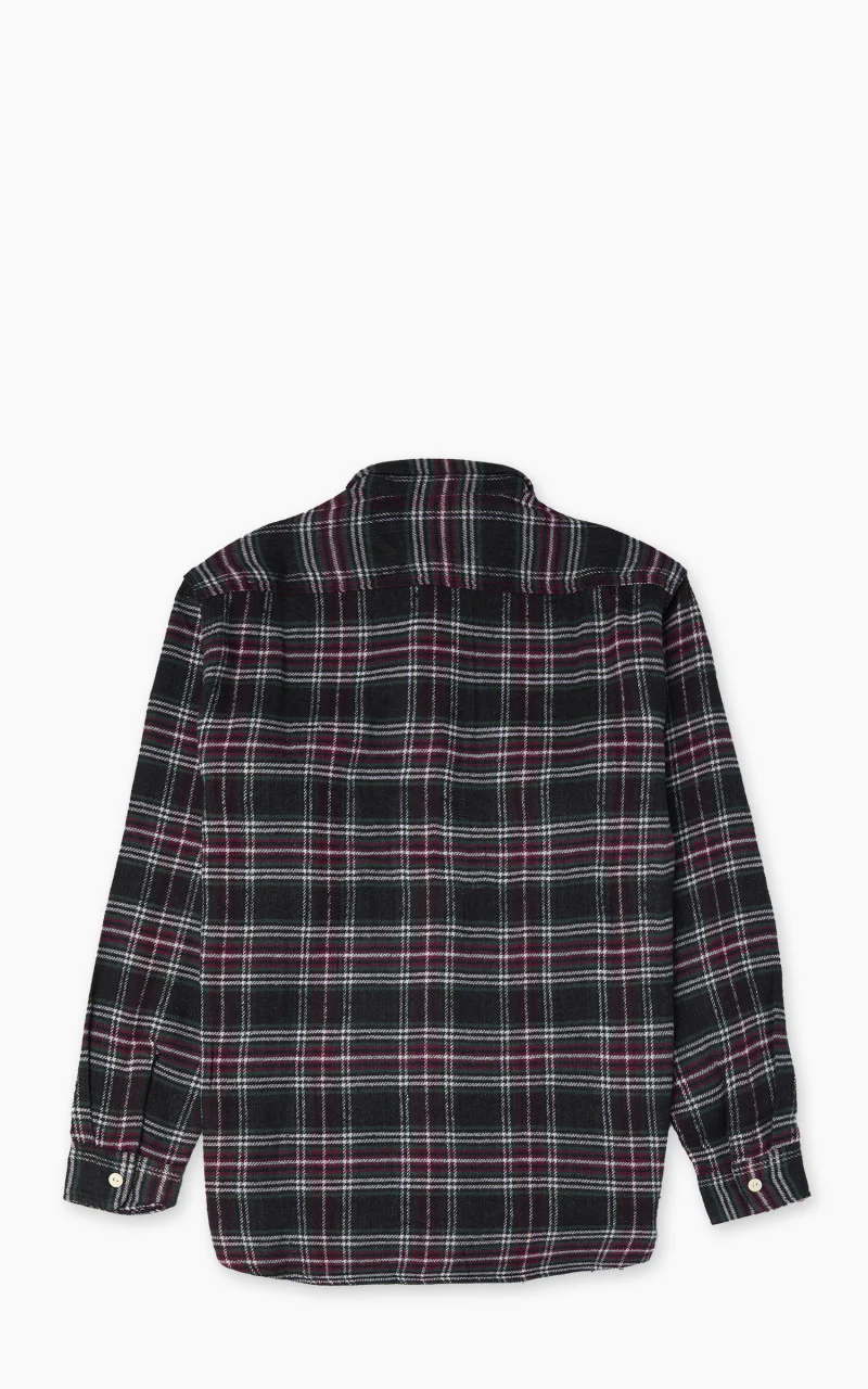 Check Flannel Shirt Green - Image 5