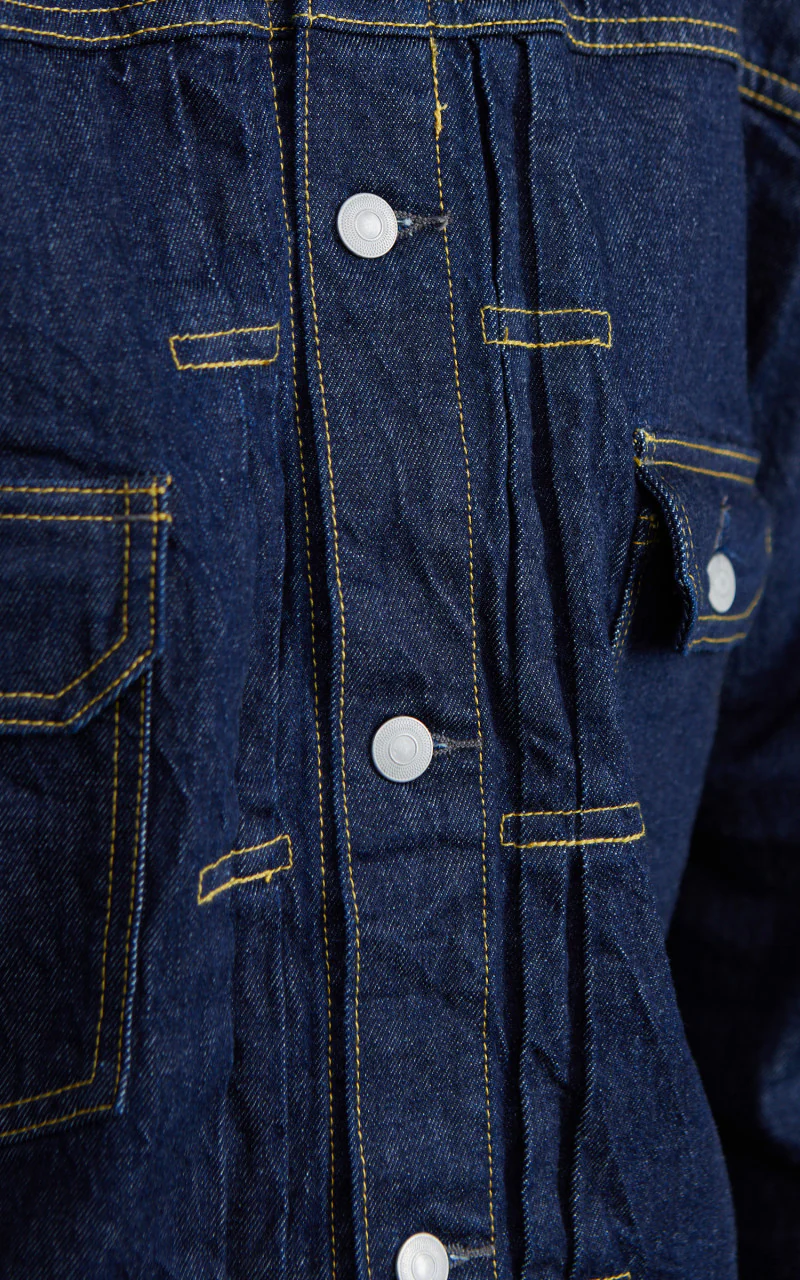 Cone Denim Type 2 Denim Jacket Indigo One Wash - Image 6