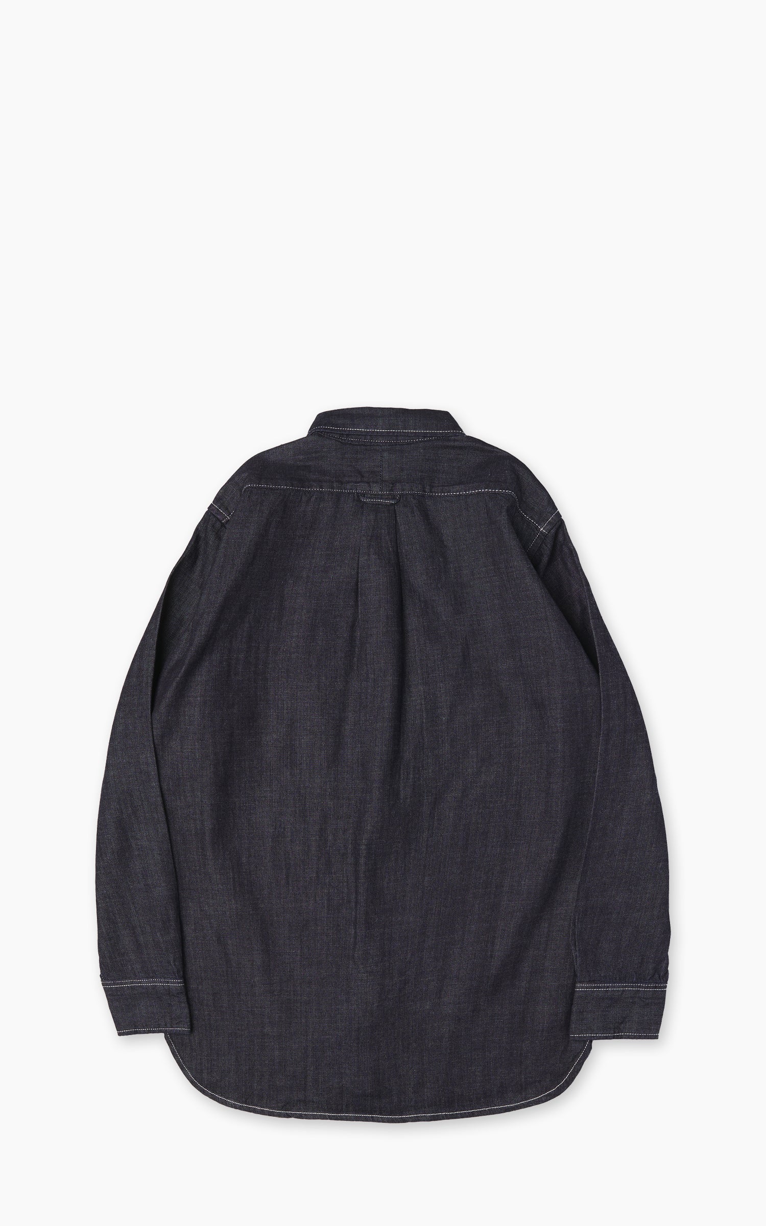 Houston Denim BD Shirt One Wash Indigo - Image 3