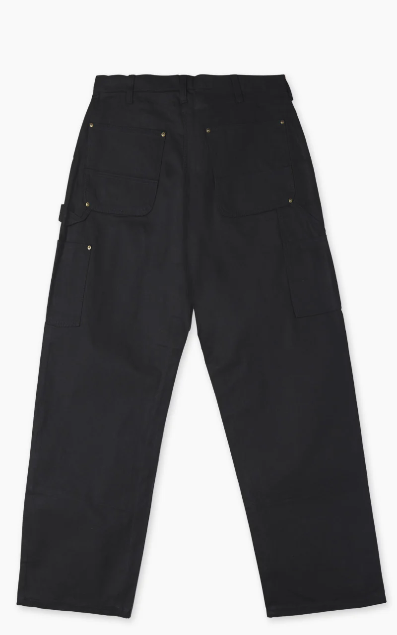 Houston Double Knee Painter Pants Duck Canvas Black - Image 5