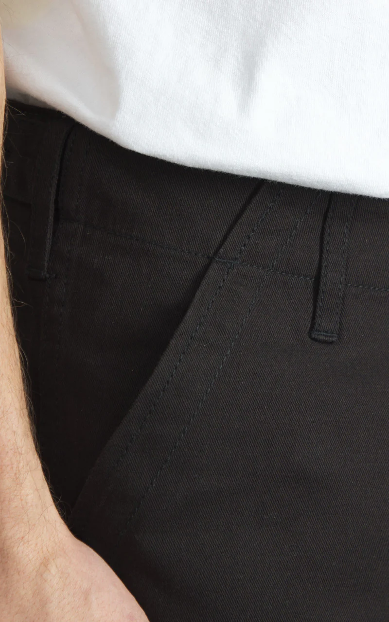 Houston Fatigue Pants Cotton Twill Black - Image 3