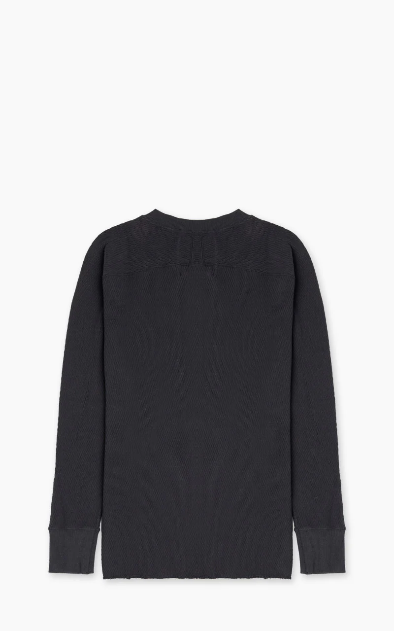 Houston Heavy Thermal L/S Tee Black - Image 3
