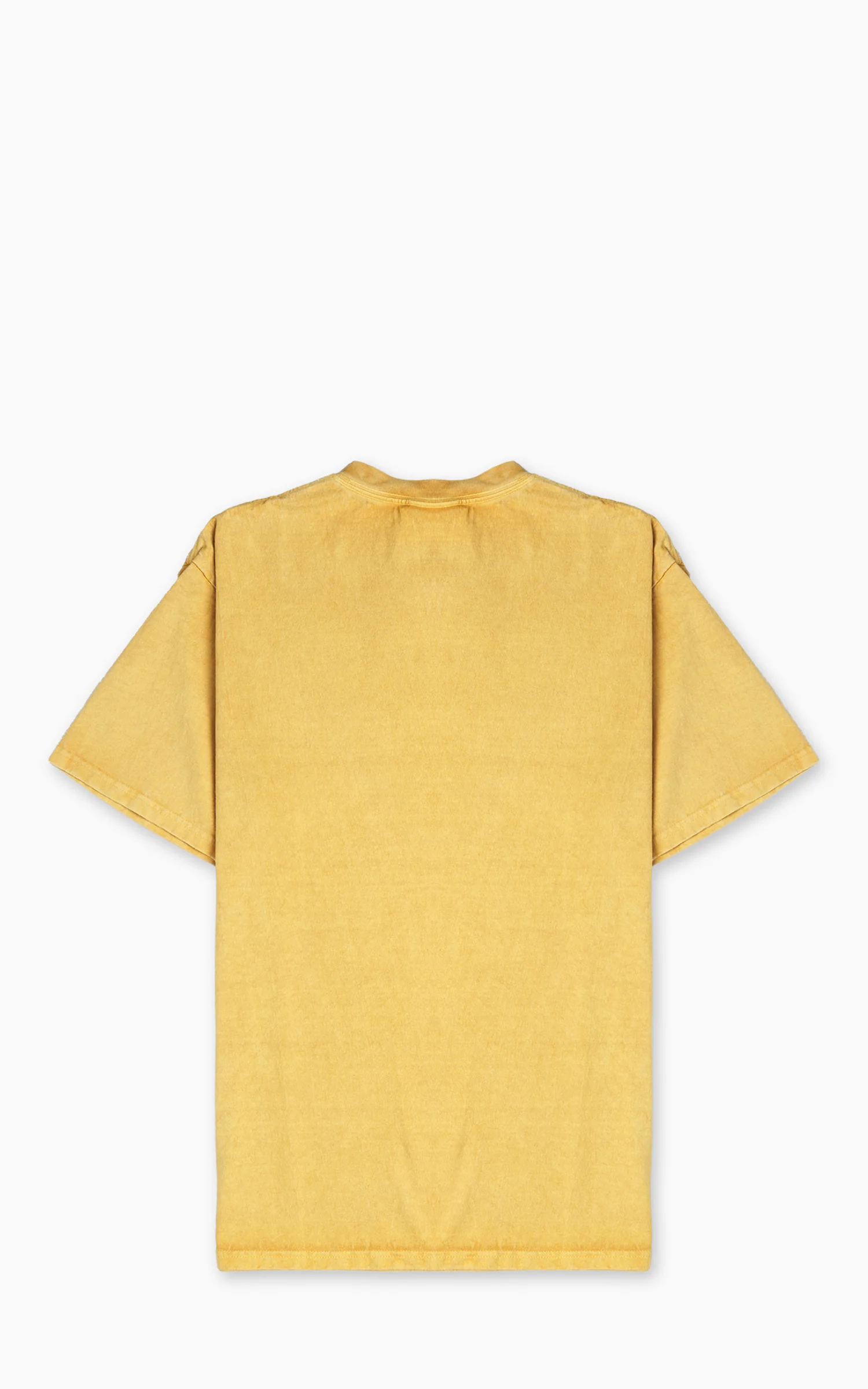 Houston (Howdy) Pigment Print T-Shirt Mustard - Image 3