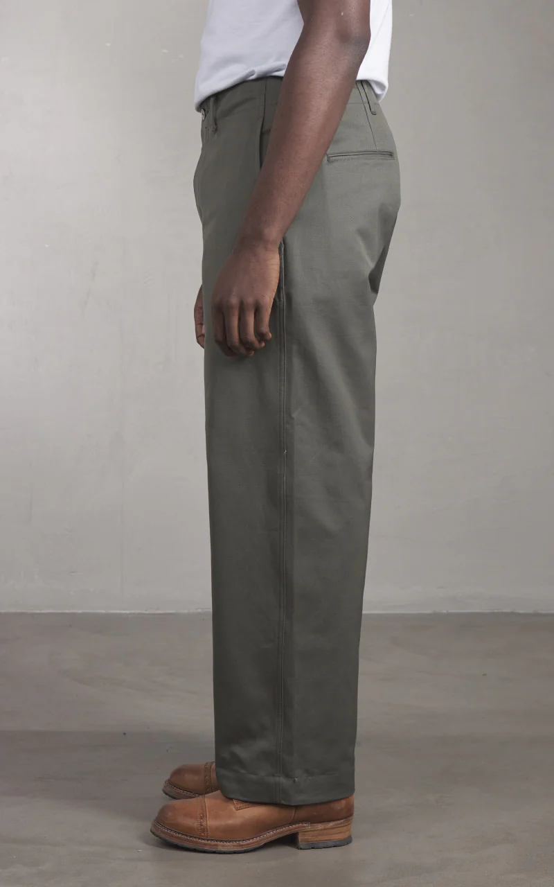 Houston M-1941 Chino Pants Olive Drab - Image 6
