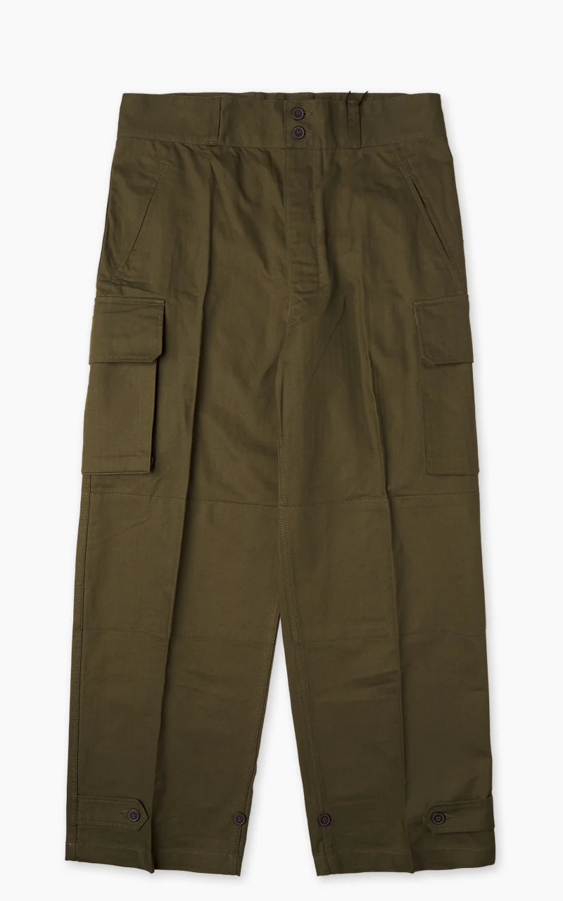 Houston M-47 French Military Pants Olive Drab