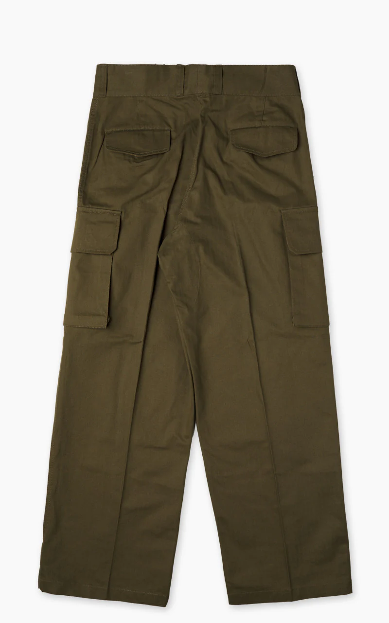 Houston M-47 French Military Pants Olive Drab - Image 3