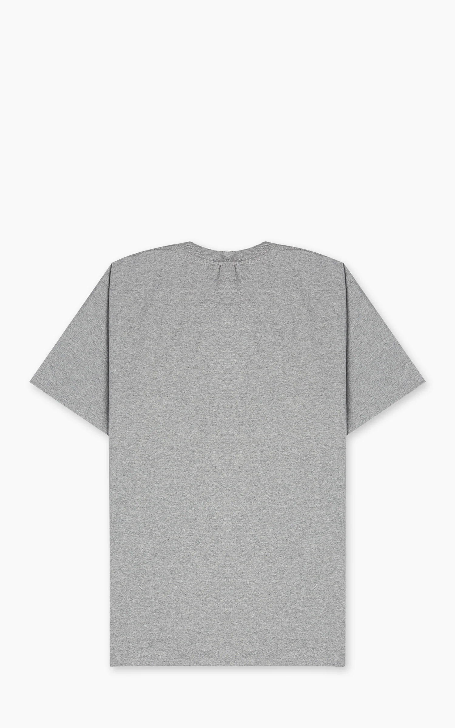 Houston (Navy) Print Tubular T-Shirt Heather Grey - Image 3