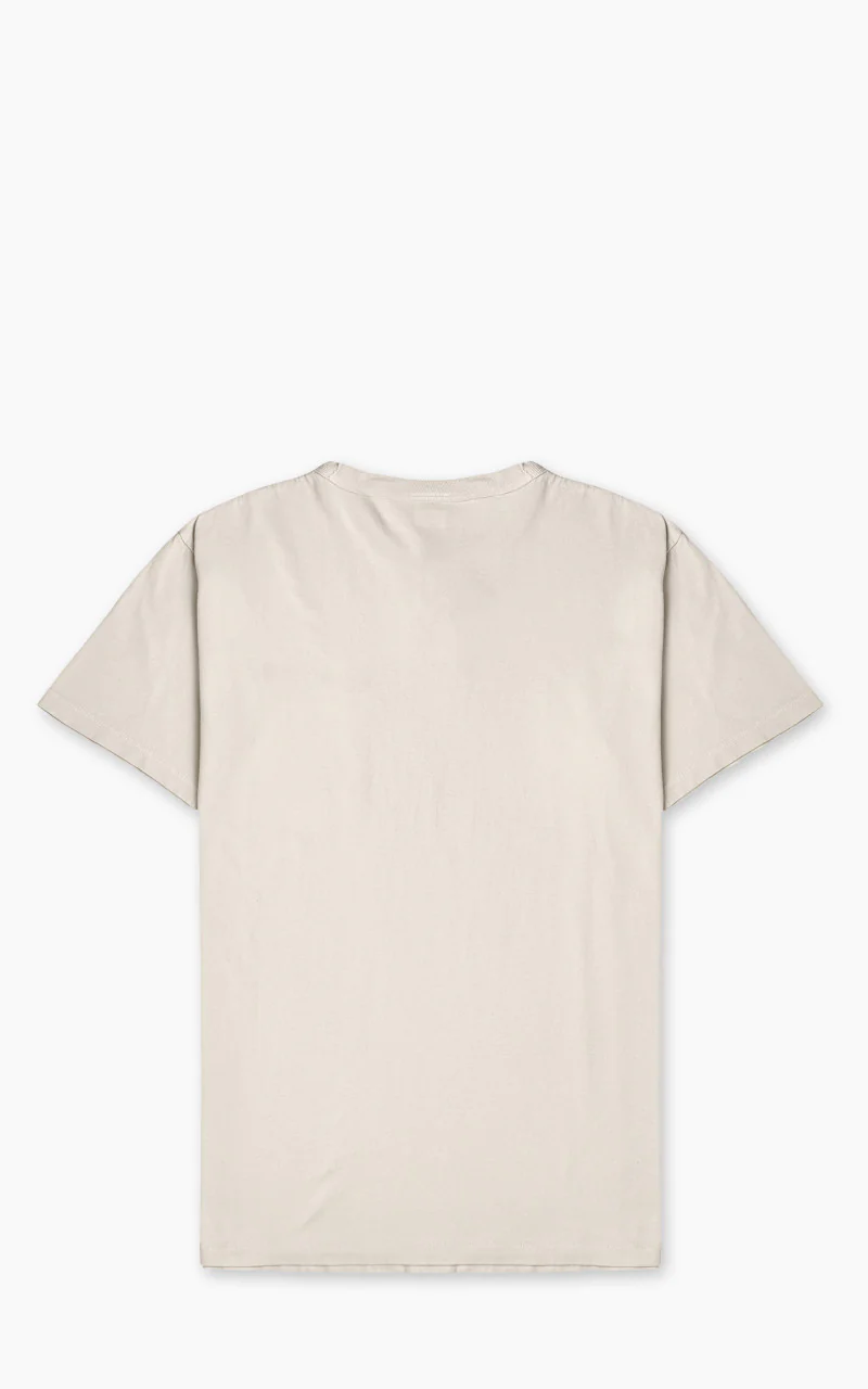 Houston Pigment Dyed Pocket T-Shirt Off White - Image 3