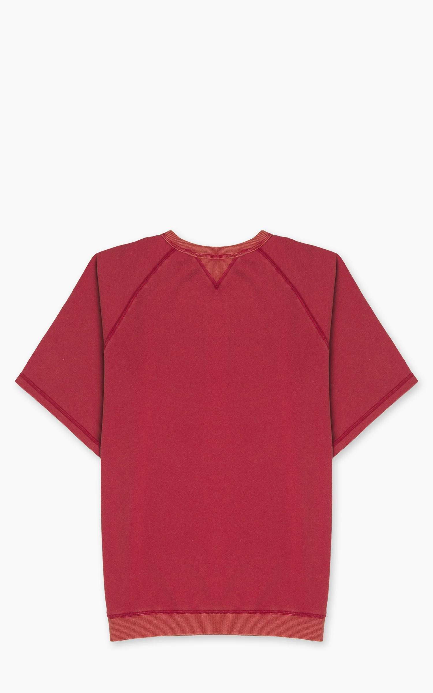 Houston Powder Wash S/S Sweat (Brooklyn) Red - Image 3