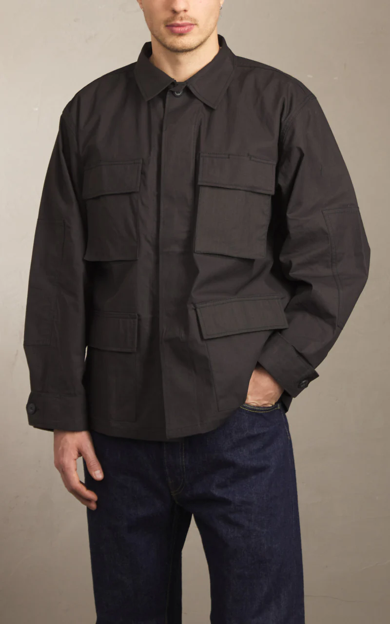 Houston Ripstop BDU Jacket Black - Image 2