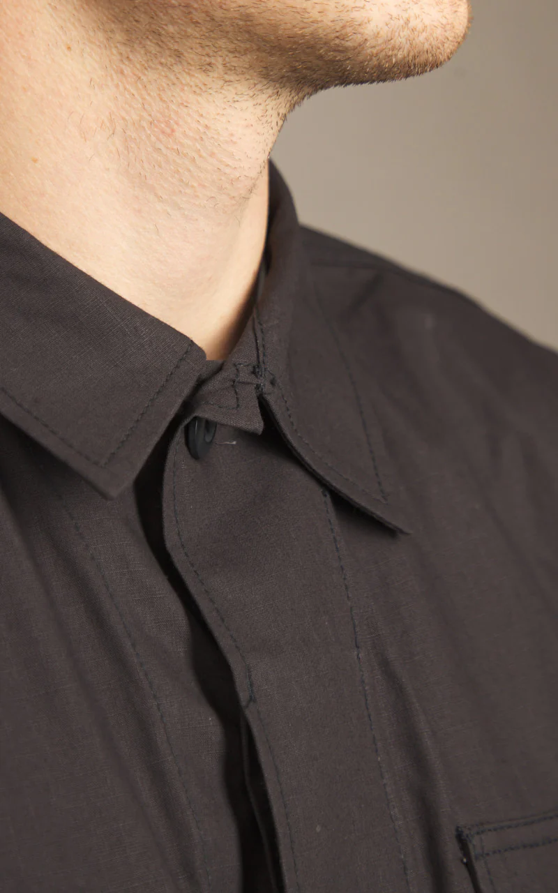 Houston Ripstop BDU Jacket Black - Image 4