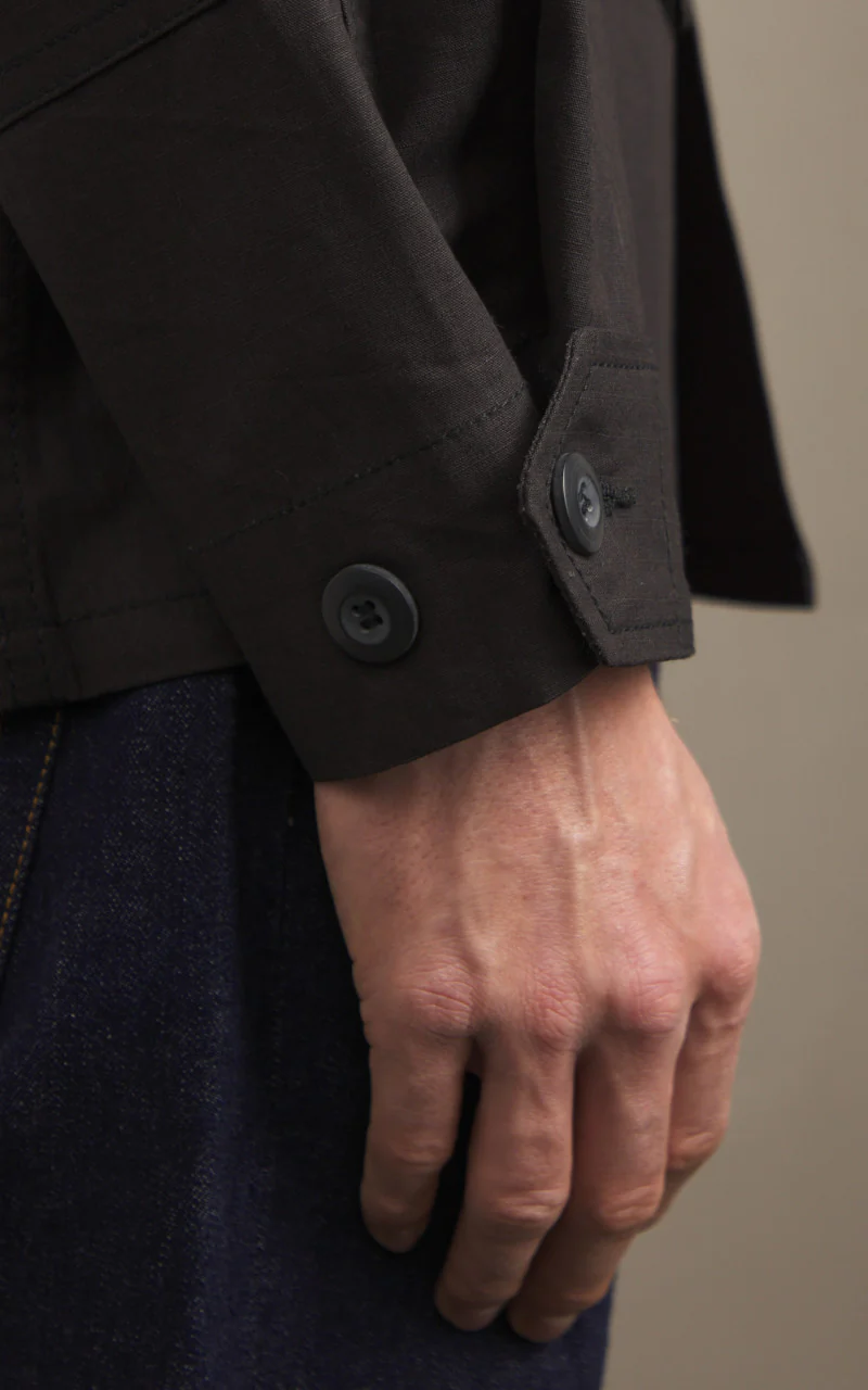 Houston Ripstop BDU Jacket Black - Image 6