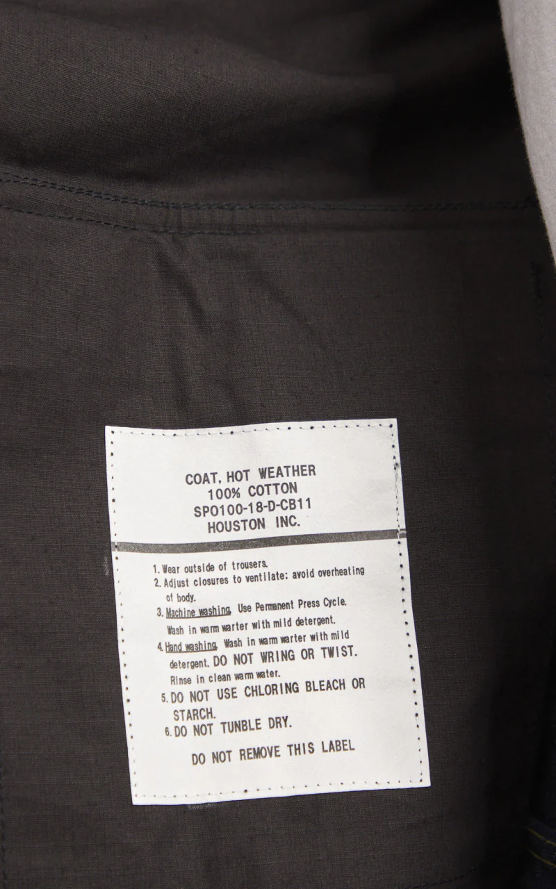 Houston Ripstop BDU Jacket Black - Image 7
