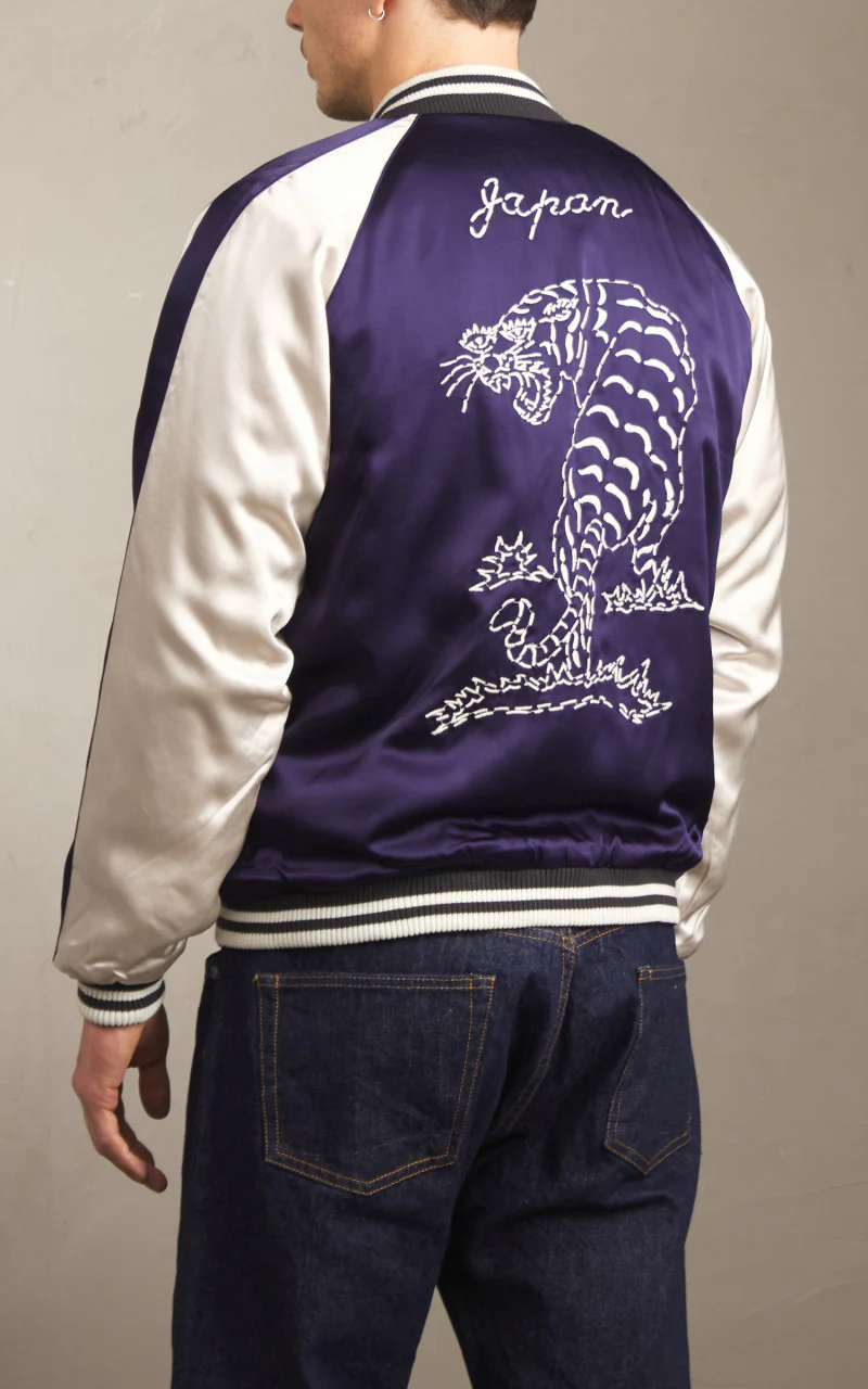 Houston Souvenir Jacket Tiger Navy - Image 2