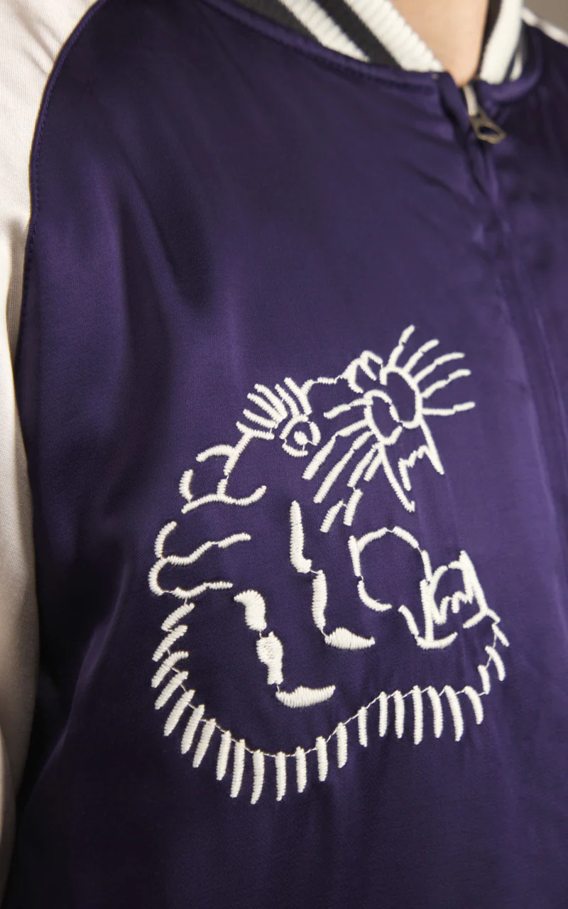 Houston Souvenir Jacket Tiger Navy - Image 6