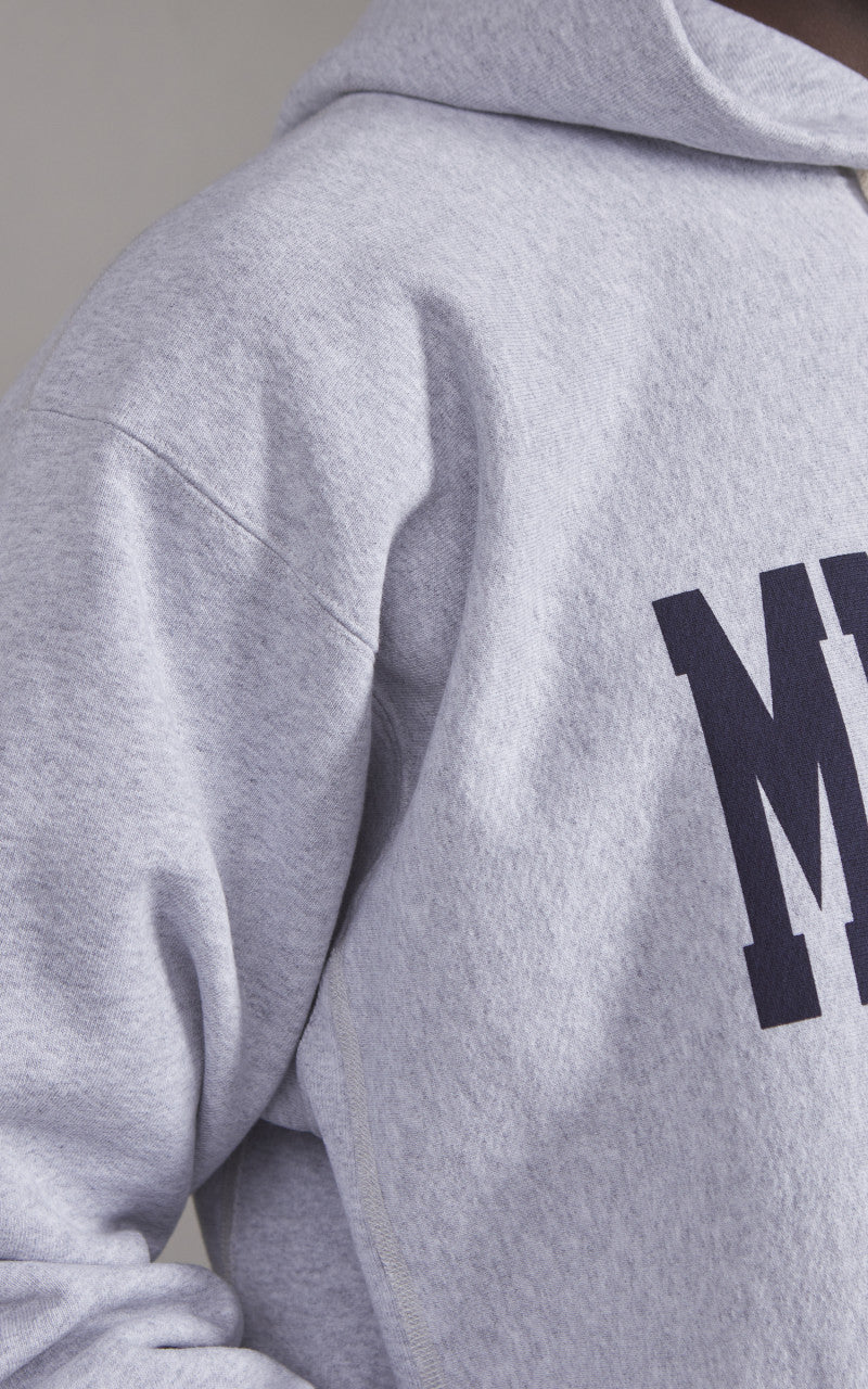 Houston U.S. Cotton R/V Hoodie Michigan Heather Grey - Image 5