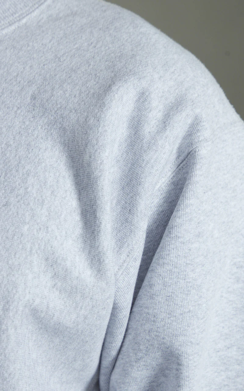 Houston U.S. Cotton R/V Sweatshirt Heather Grey - Image 3