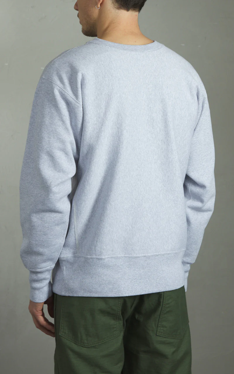 Houston U.S. Cotton R/V Sweatshirt Heather Grey - Image 4