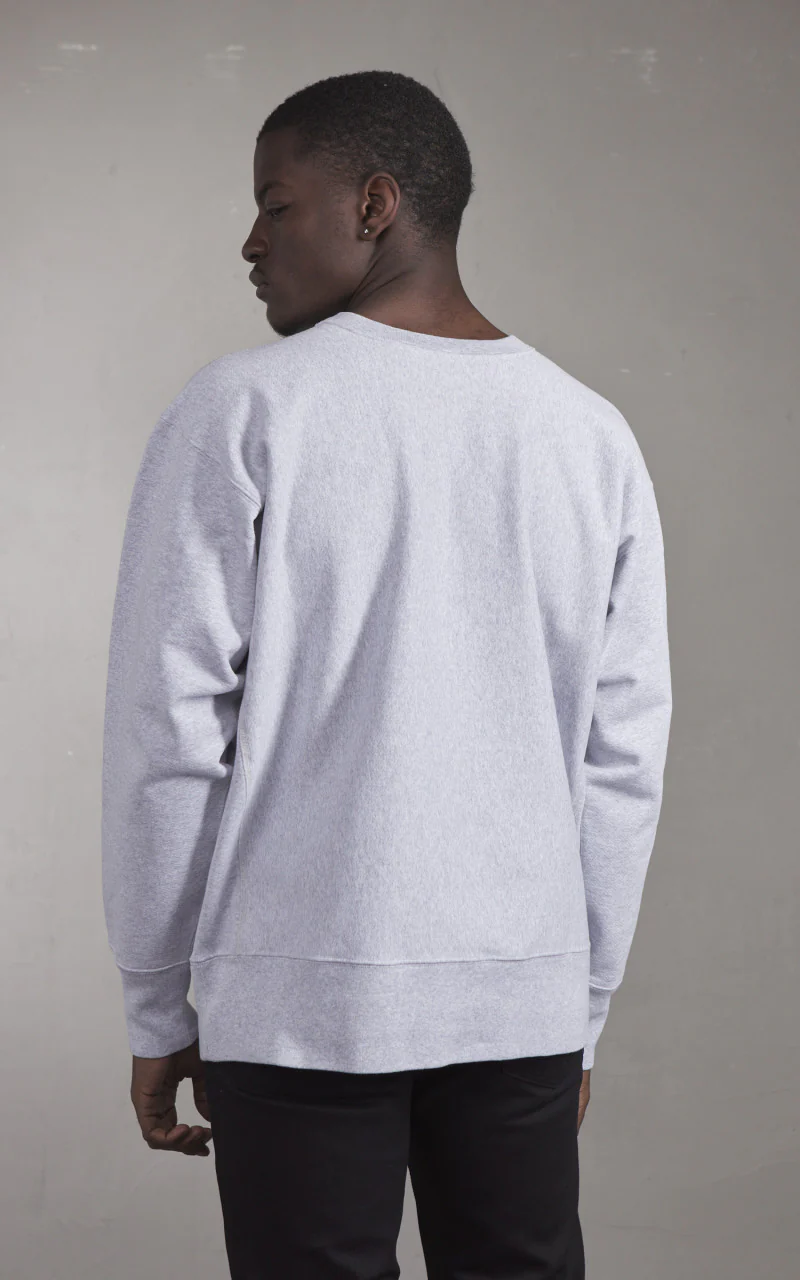 Houston U.S. Cotton R/V Sweatshirt Michigan Heather Grey - Image 5