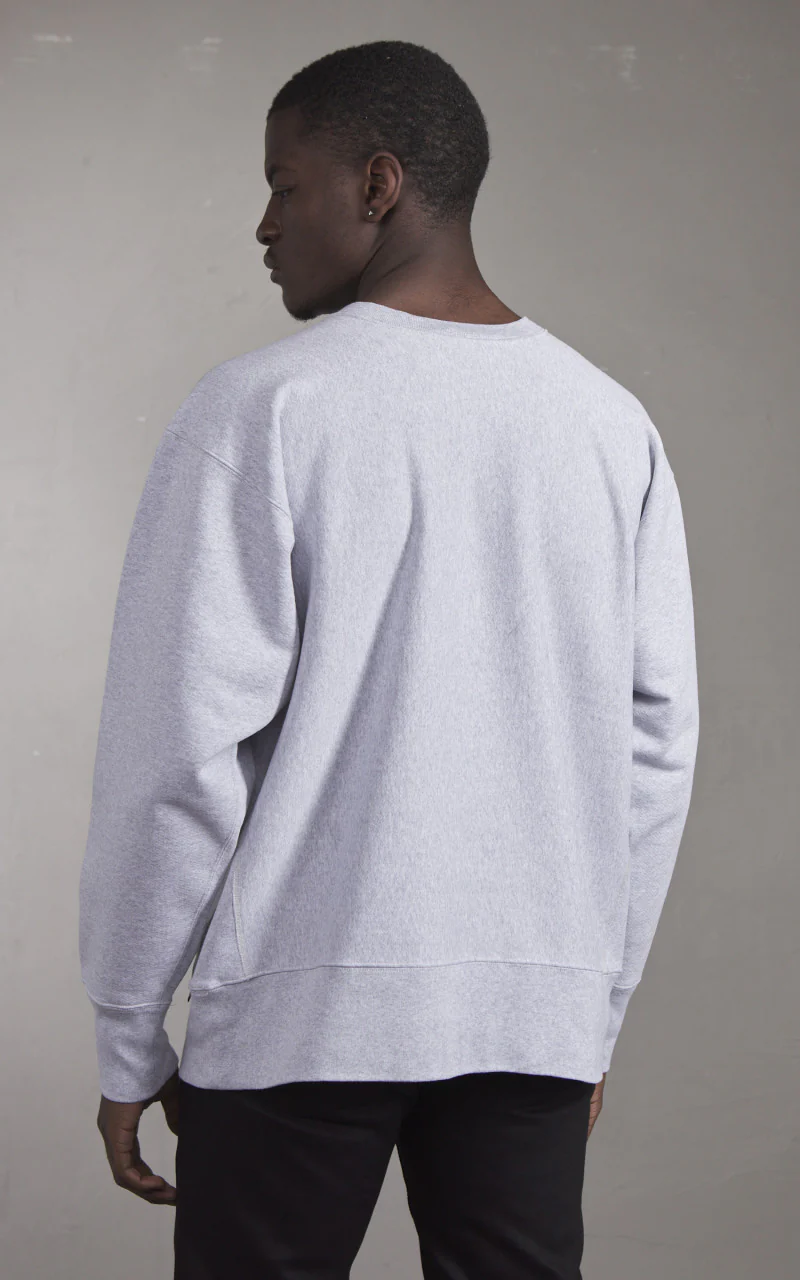 Houston U.S. Cotton R/V Sweatshirt Wisconsin Heather Grey - Image 6