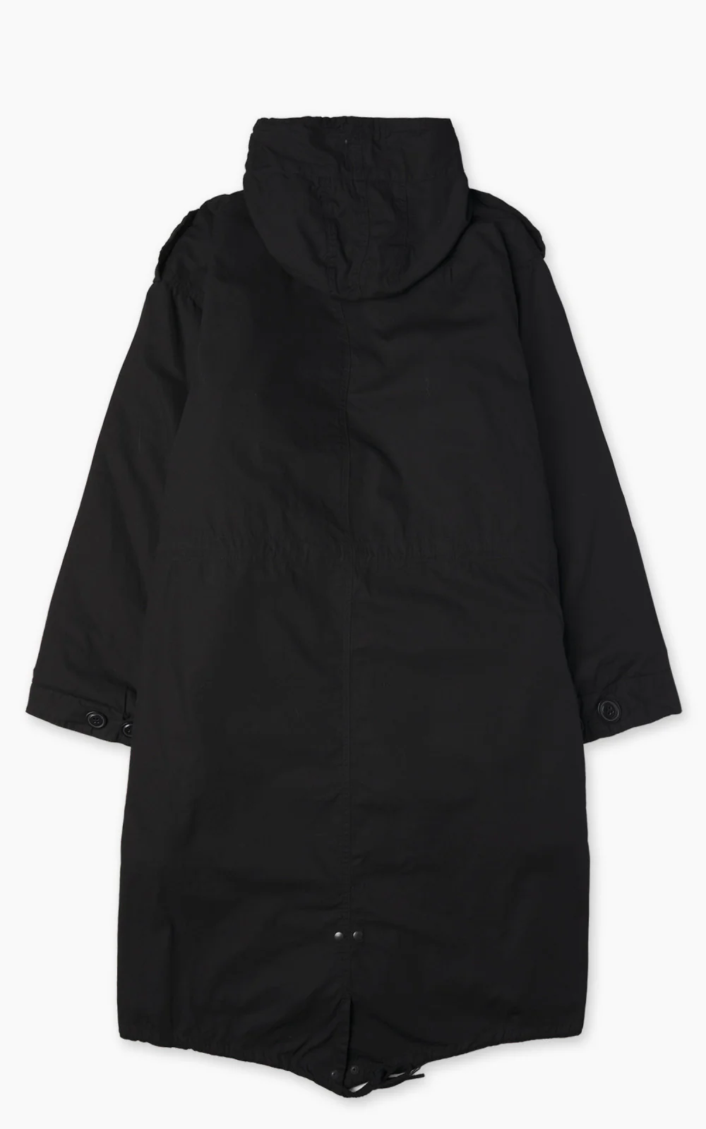 Houston US M51 Fishtail Parka Lined Black - Image 3