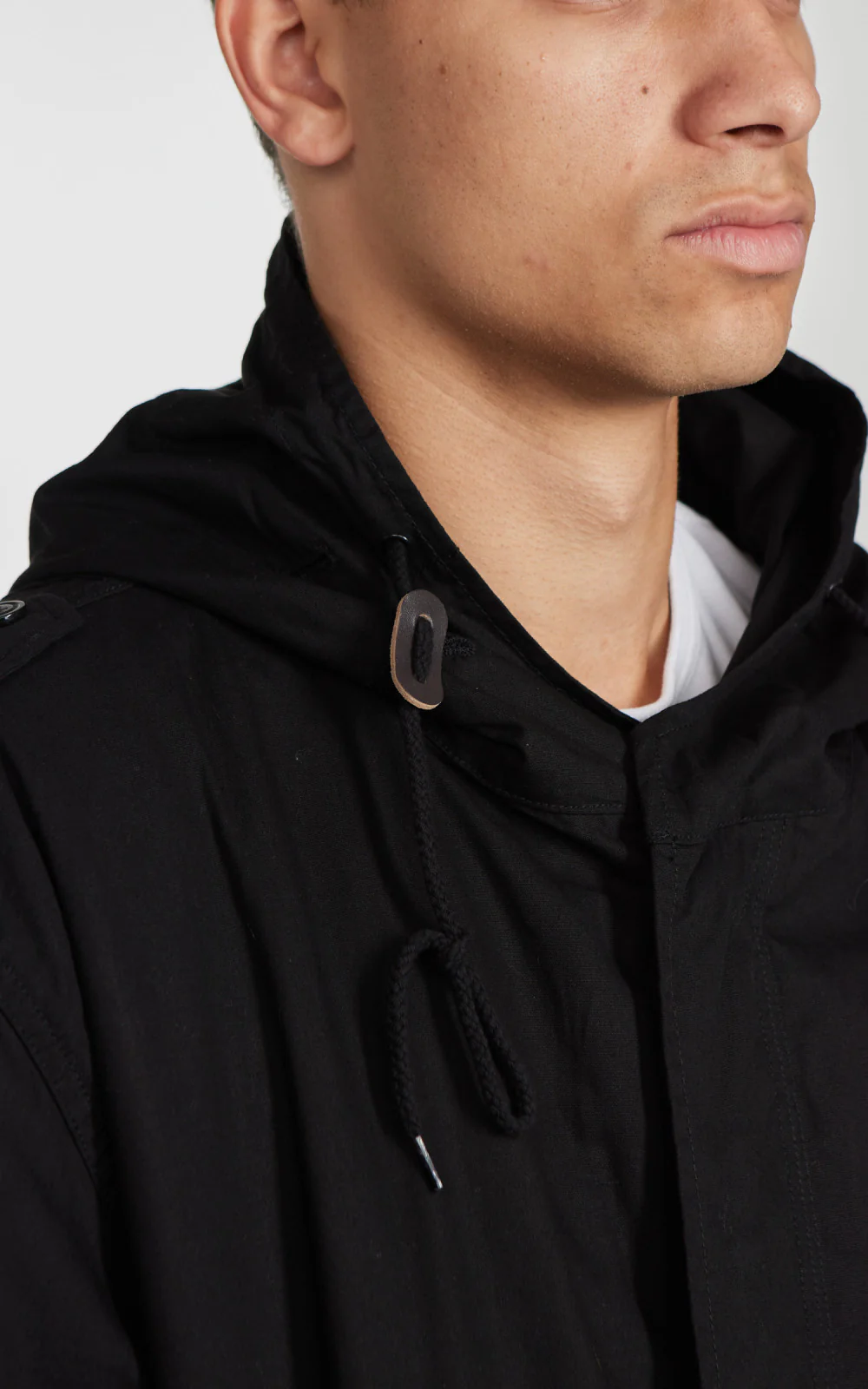 Houston US M51 Fishtail Parka Lined Black - Image 7