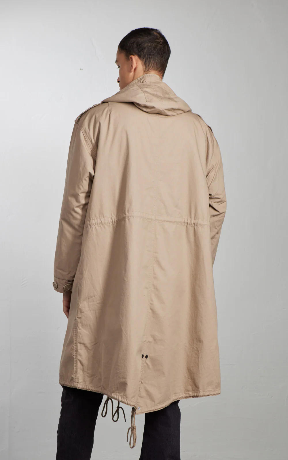 Houston US M51 Fishtail Parka Lined Khaki - Image 11