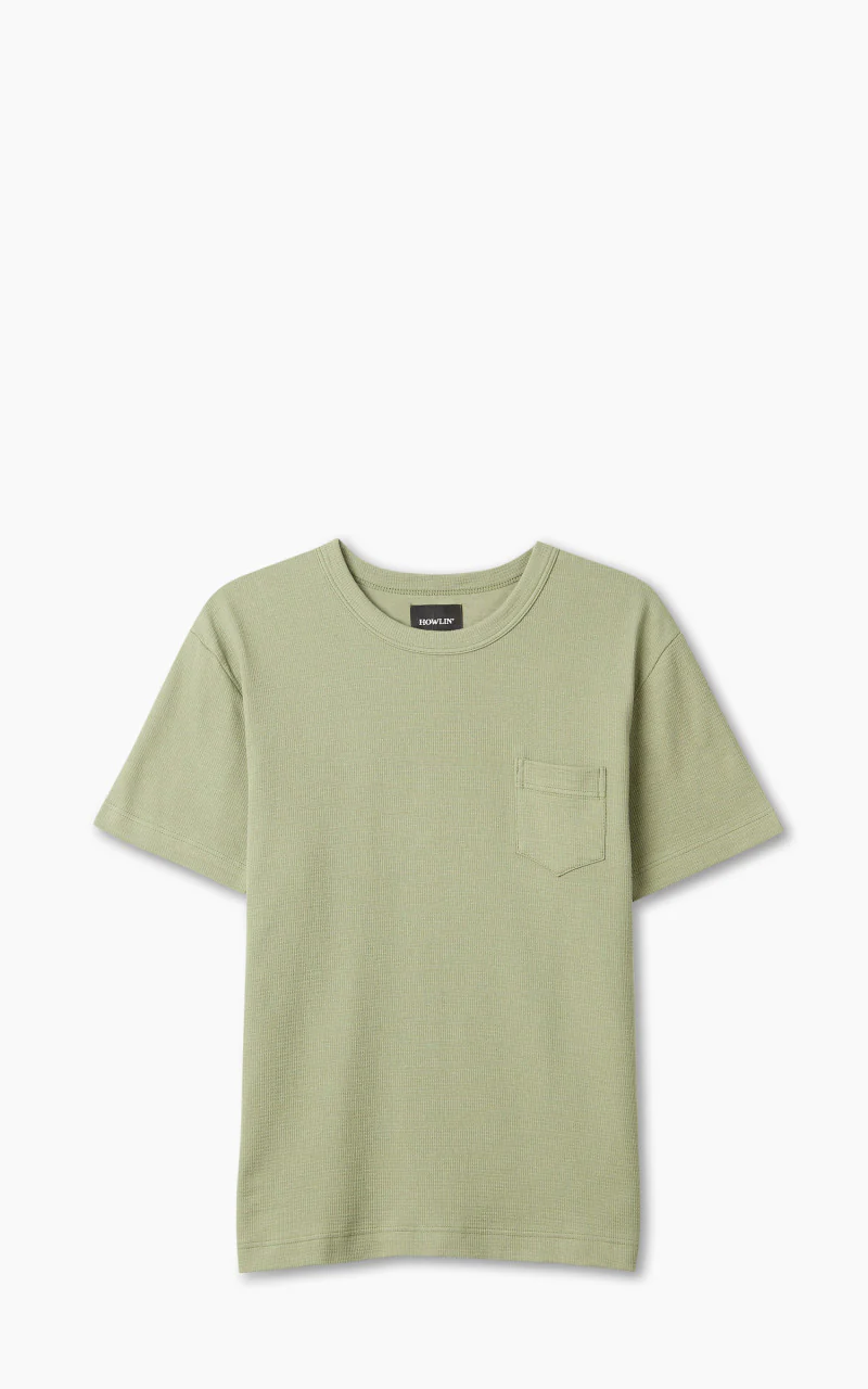 Howlin' Belgian Waffle T-Shirt Agave