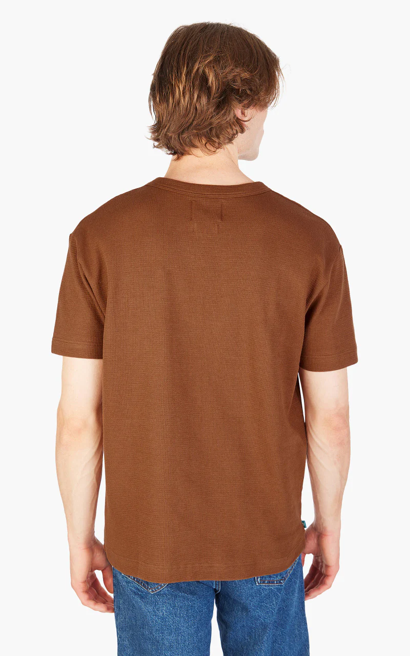 Howlin' Belgian Waffle T-Shirt Walnut - Image 6