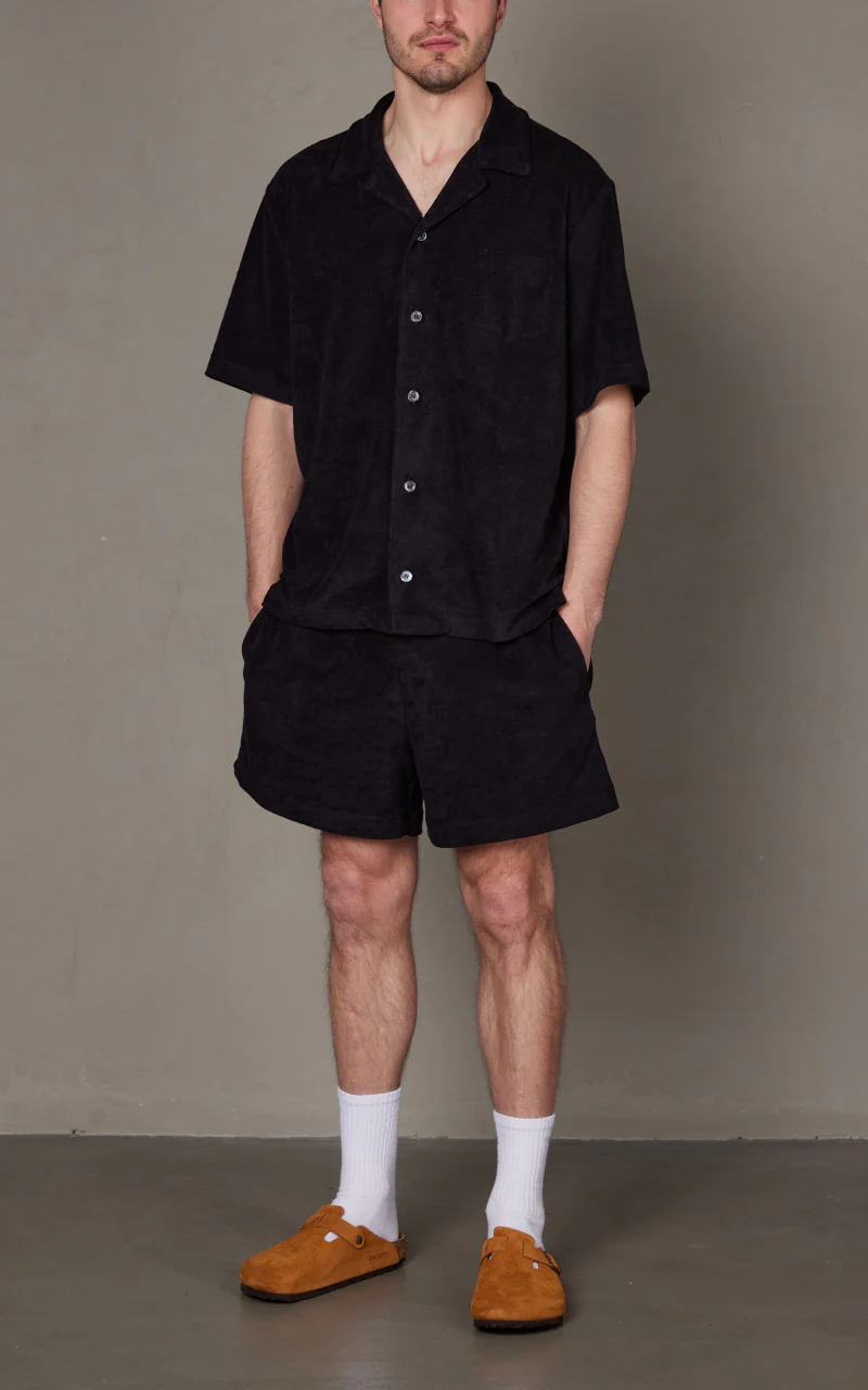 Howlin' Cocktail In Towel Shirt Black - Image 2