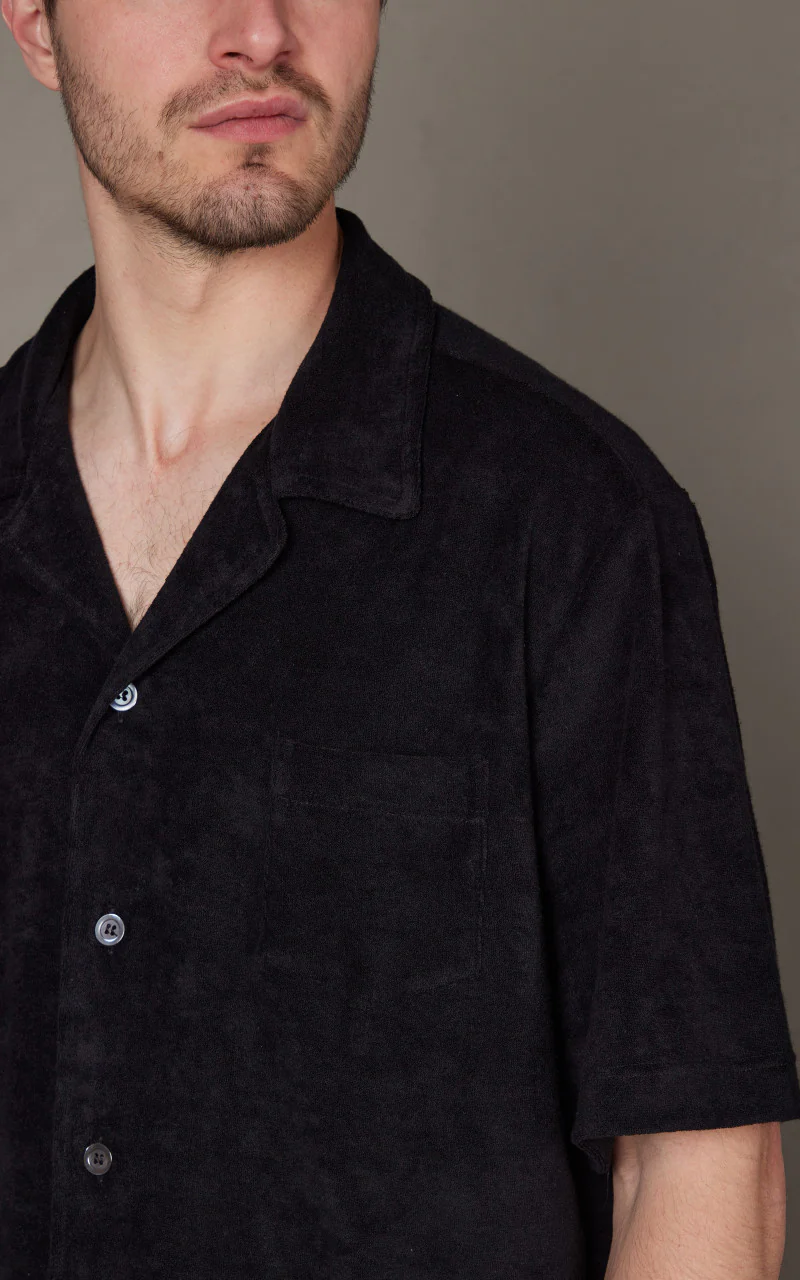 Howlin' Cocktail In Towel Shirt Black - Image 5