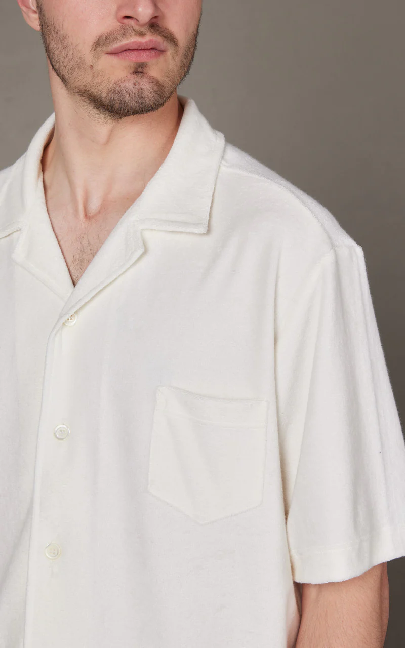 Howlin' Cocktail In Towel Shirt Ecru - Image 5