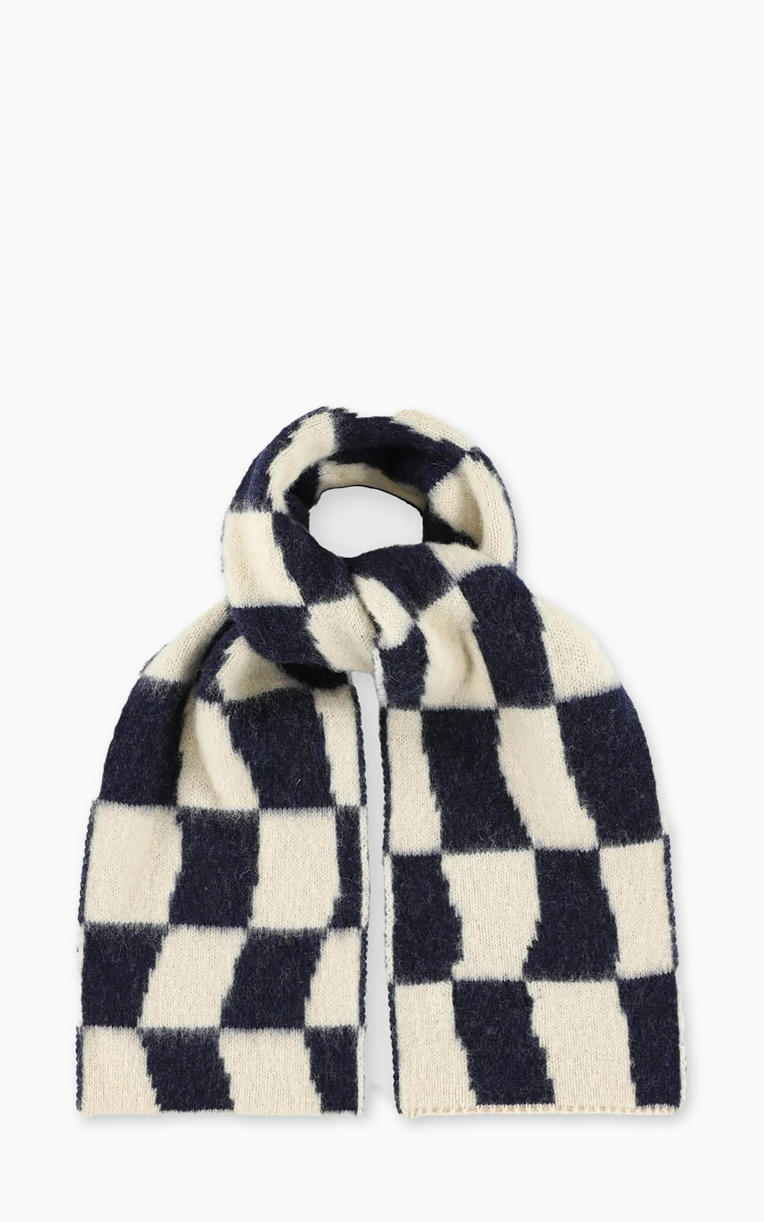Howlin' Mini Checkerboard Scarf Navy
