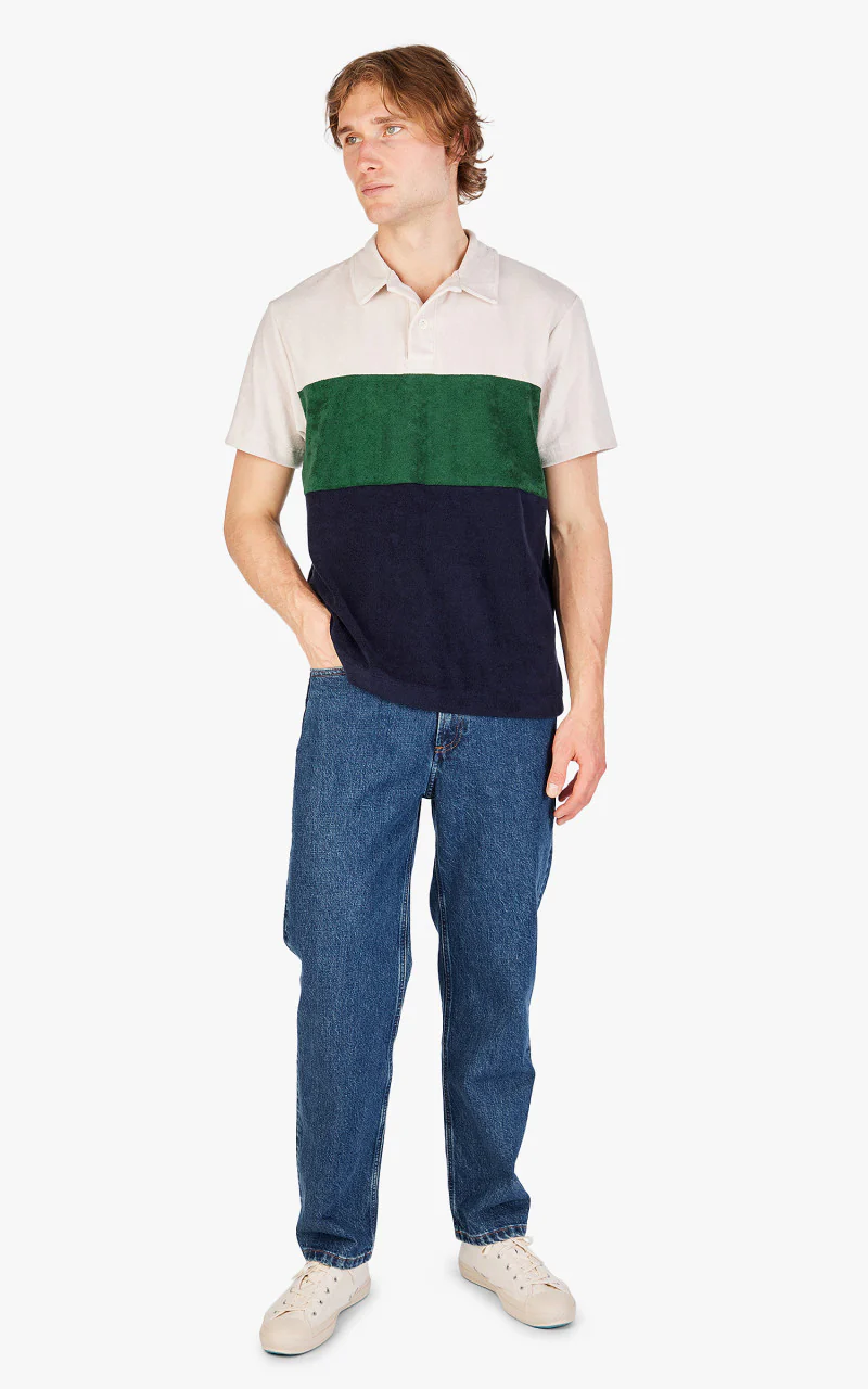 Howlin' Dancing Masks Polo Shirt Navy - Image 2