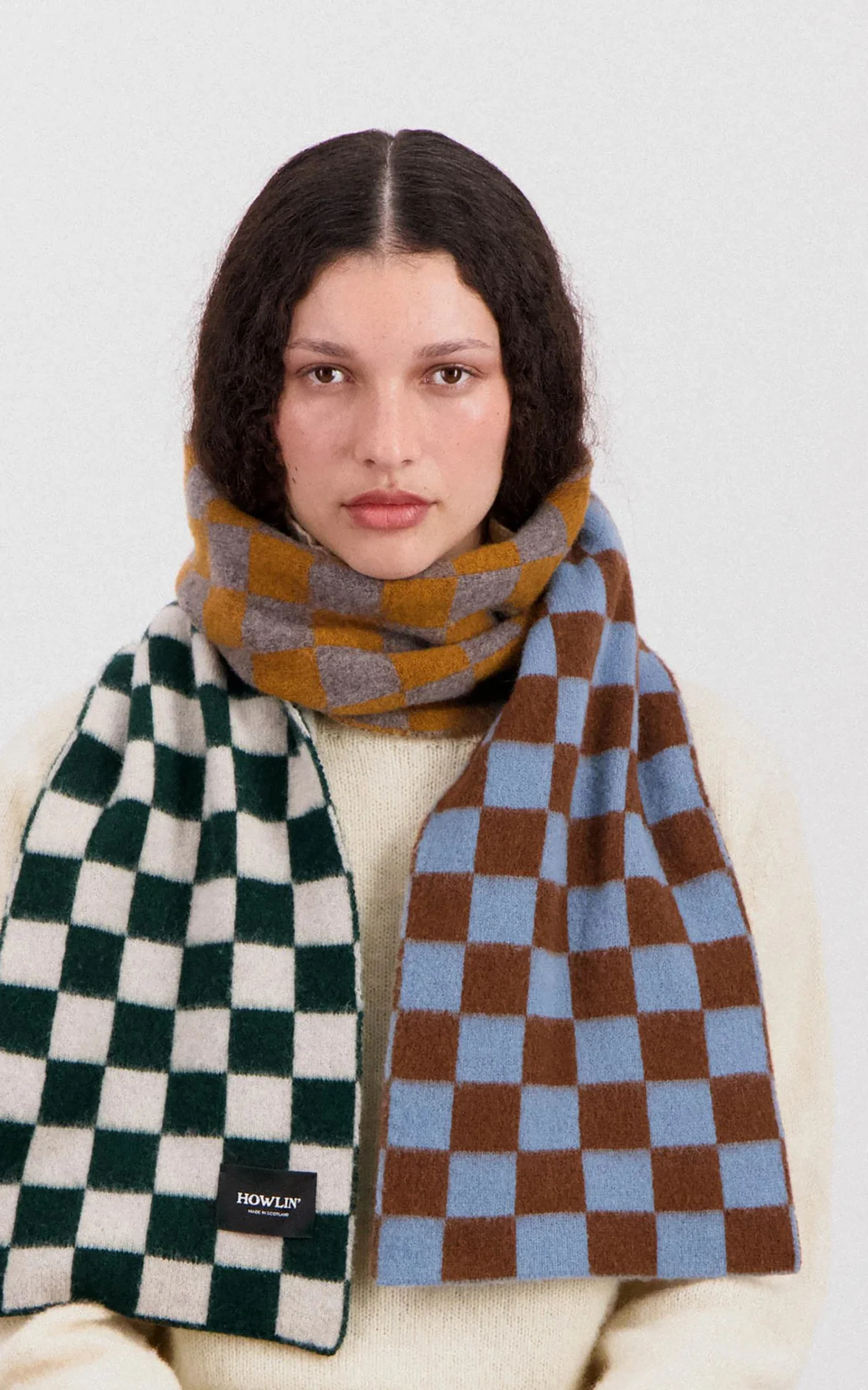 Howlin' Cosmic Checkerboard Scarf Dreamy - Image 3