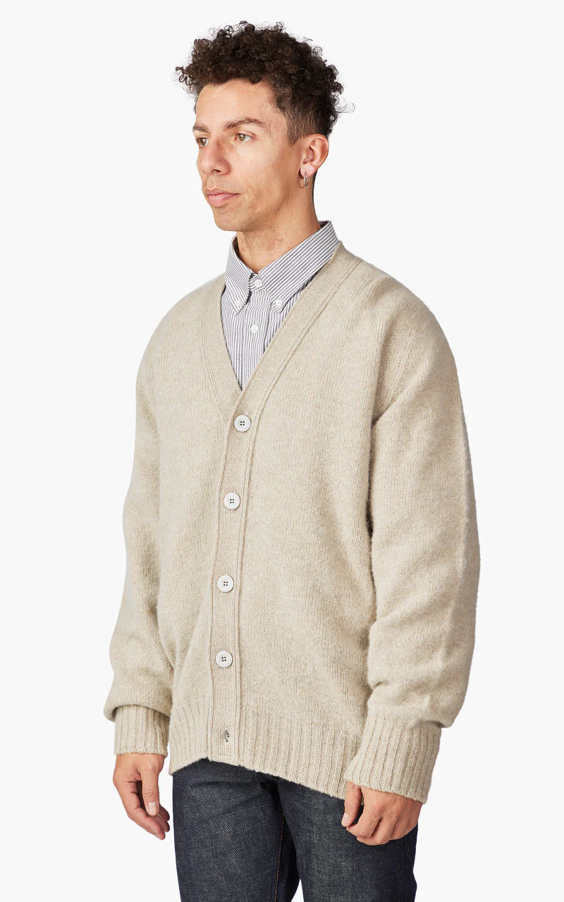 Howlin' Shaggy Bear Cardigan Biscuit - Image 4