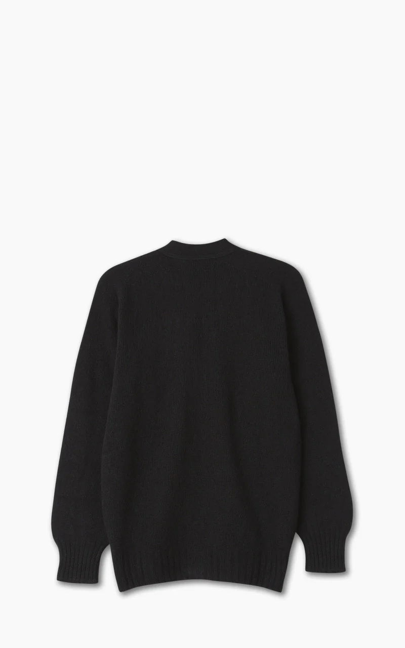 Howlin' Shaggy Bear Cardigan Black - Image 3