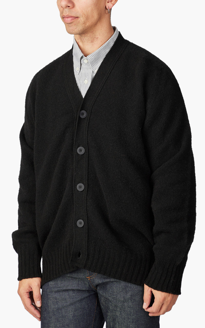Howlin' Shaggy Bear Cardigan Black - Image 4