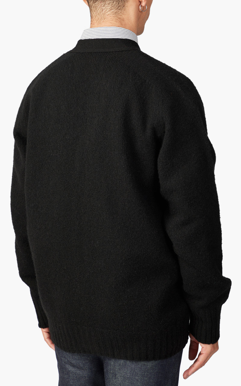 Howlin' Shaggy Bear Cardigan Black - Image 5