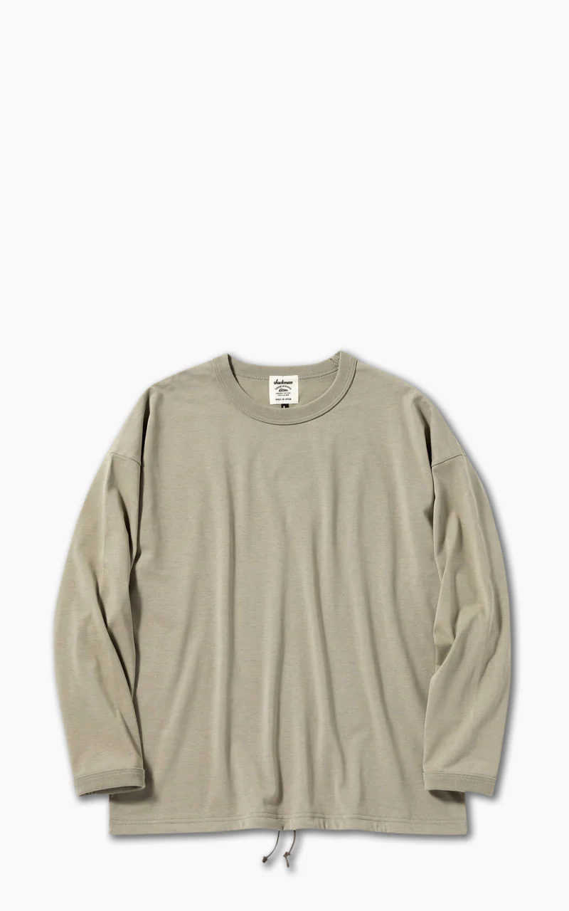 Jackman Himo L/S T-Shirt Shadow Khaki